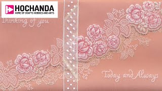 Handmade Cards and Parchment Crafts with Groovi and Claritystamp on Hochanda [upl. by Hultgren]