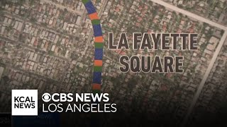 Lafayette Square residents loudly voice opposition to proposed Metro project in their neighborhood [upl. by Downey]