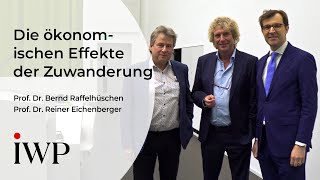 Prof Dr Reiner Eichenberger amp Prof Dr Bernd Raffelhüschen Ökonomische Effekte der Zuwanderung [upl. by Ecitnirp]