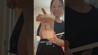 Luckin Coffee Oat Milk Latte Review  Is It Worth It [upl. by Assirehs]