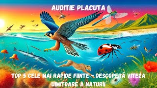 Top 5 cele mai rapide fiinte  Descopera viteza naturii  Podcast Audio Detectivul Online [upl. by Onidranreb]