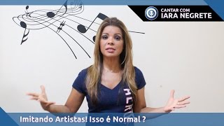 Imitando Artistas Isso é normal [upl. by Marwin]