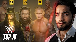 Top 10 WWE Superstars Of All Time my list [upl. by Nica]