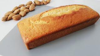 RECETTE RAPIDE de cake aux amandes  ultra moelleux  facile à faire  Delicious Almond Cake [upl. by Aristotle]