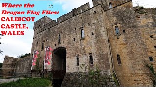 CALDICOT CASTLE Wales  Moody Walk Summer 2024 walking wales castles [upl. by Koch432]