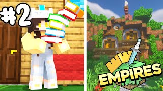 Empires SMP 2  WE DISCOVERED MAGIC AND CRYSTALS  Shubble [upl. by Fem]