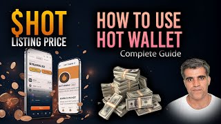 HOT Token Listing Price amp Mining Guide  HOT Telegram Wallet Airdrop  Tutorial in Hindi Urdu [upl. by Acemahs]