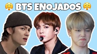 MOMENTOS DE BTS CUANDO SE ENOJAN  JIMIN ENOJADO ES EL MÁS TIERNO🐣😂💜 [upl. by Annadiane]