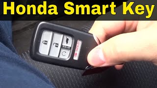 How To Replace A Honda Smart Key Battery CRV Accord Pilot Civic [upl. by Imoian]