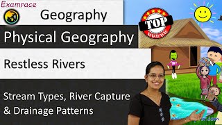 Restless Rivers  Stream Types River Capture and Drainage Patterns [upl. by Sorilda]