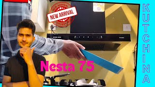 Kutchina चिमनी Nesta 75 New Chimney Model 👌 Nesta I Clean Kutchina चिमनी  Kutchina चिमनी Nesta [upl. by Naillij]