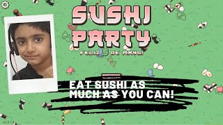 Sushi Party  A Snake Game [upl. by Letnuhs562]