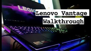 Lenovo Vantage walkthrough  Lenovo Legion 7 2021 [upl. by Vilma]