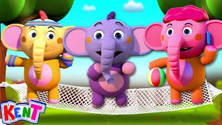 The Elephant Song  Nursery Rhymes amp Kids Songs by Kent The Elephant [upl. by Gaul]