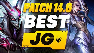 The BEST Junglers For All Ranks On Patch 146 RIP Dorans  Season 14 Tier List League of Legends [upl. by Ttemme]