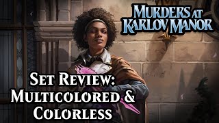 Murders at Karlov Manor Set Review Multicolored amp Colorless  Magic the Gathering Limited [upl. by Oriel]