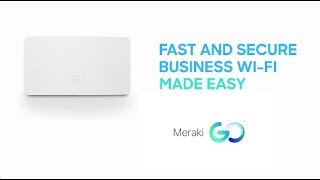 Unboxing the Meraki Go Router Firewall Plus GX50 [upl. by Burnaby]