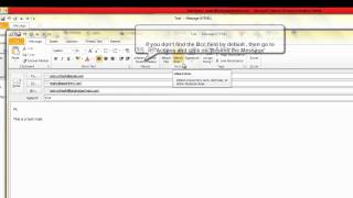 How to see bcc or blind carbon copy list for sent messages in Microsoft Outlook [upl. by Annai]