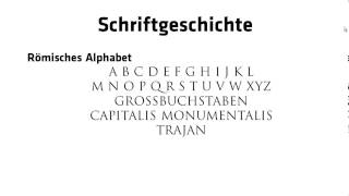 111 TypografieSchriften  Schriftgeschichte [upl. by Nitfa]