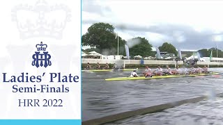 Yale University USA v Leander Club  Ladies Plate  Henley 2022 SemiFinals [upl. by Nobie]