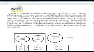 DVCON2015New Trends in RTL Verification Bug Localization Scan Chain Methodology GA Test Gen [upl. by Harmaning]