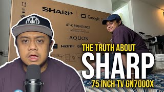 The Truth about SHARP TV 75 Inch GN7000X [upl. by Kelwin865]