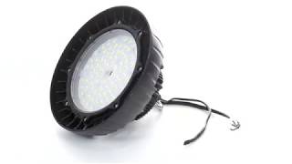 100 Watt LED High Bay UFO Light  Vega Series  170 Lumens to Watt [upl. by Rollie152]