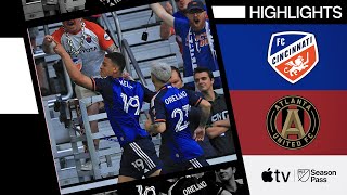 FC Cincinnati vs Atlanta United  Full Match Highlights  May 15 2024 [upl. by Euqina]