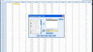 SPSS Tutorials Parametric and nonparametric student ttest [upl. by Terrel]