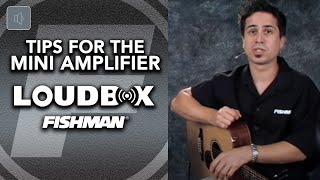 Player Tips for the Fishman Loudbox Mini Amplifier [upl. by Lenahtan52]