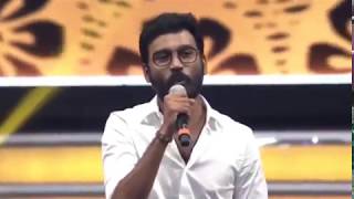 Mersal Audio Launch  Dhanush Speech About Mersal [upl. by Nadine]