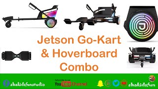 Jetson Alpha L GoKart and Hoverboard Combo  Opening  Assembling  Fun Ride  Sha Kids Fun  SKF [upl. by Aninat]