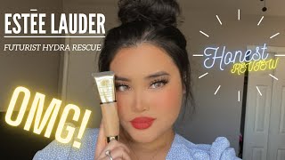 FULL HONEST REVIEW Estee Lauder Futurist Hydra Rescue Foundation [upl. by Elttil4]