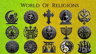 Every Religion Explained  30 Religions  god religious faith believe meditation pray trust [upl. by Chandless]