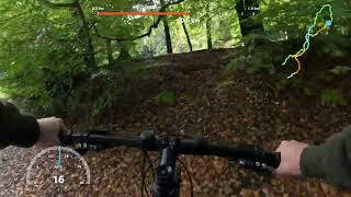 Mountain biking through Hookstone Woods [upl. by Semele]