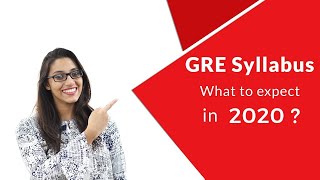 GRE Syllabus What to expect in 2020 [upl. by Esinaej]