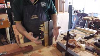 Making tenon joints with the Moving Fillister Plane [upl. by Nuawad64]