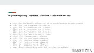 The Definitive Guide to Mental Health CPT Codes [upl. by Repotsirhc]
