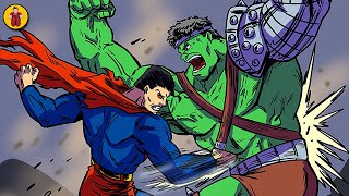 What If SUPERMAN VS WORLD BREAKER HULK [upl. by Airrotal]