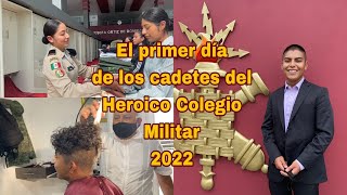 Primer día de un Cadete en el Heroico Colegio Militar [upl. by Hofmann]