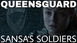 Sansas Queensguard The Hound Arya Stark and Brienne of Tarth  Game of Thrones Season 8 Theory [upl. by Vanna]