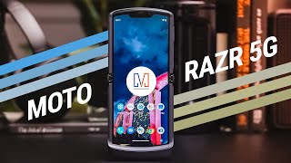 Motorola RAZR 5G Unboxing Builtin Surprise [upl. by Jesher]