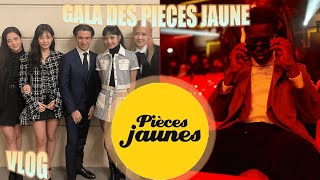 BLACKPINK AU GALA DES PIECES JAUNE 2023 VLOG [upl. by Alta]