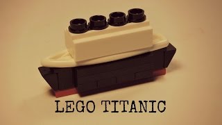 LEGO Titanic  Tutorial [upl. by Calli]