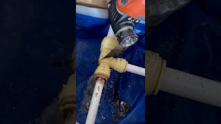 Leaking plastic pipe fitting howto diy ytool shortsfeed Aasmr asmrvideo subscribe tools [upl. by Eirehs]