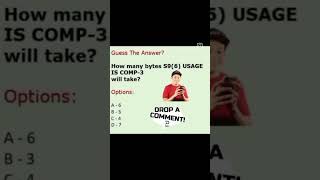 COBOL Mainframe Interview questions1 cobol youtubeshorts youtube db2 jcl mainframe [upl. by Osana673]