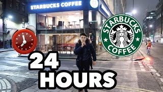 24 HOUR OVERNIGHT In STARBUCKS FORT [upl. by Baker]