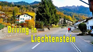 Driving in Liechtenstein  Discover the beauties of Liechtenstein on selected routes [upl. by Anirual]