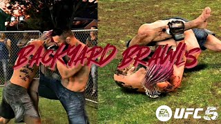 UFC 5 Backyard Brawls  OMalley vs Dvalishvili [upl. by Lasley]