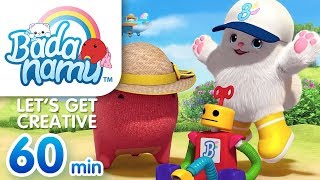 Lets Get Creative  Badanamu Compilation l Nursery Rhymes amp Kids Songs [upl. by Asoramla]